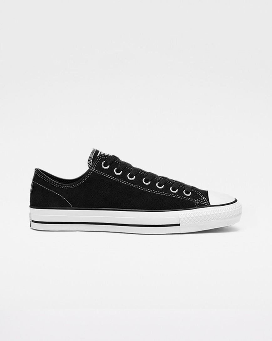 Skate Topanky Converse CONS Chuck Taylor All Star Pro Semisove Panske Čierne Biele | SK DSL11H2